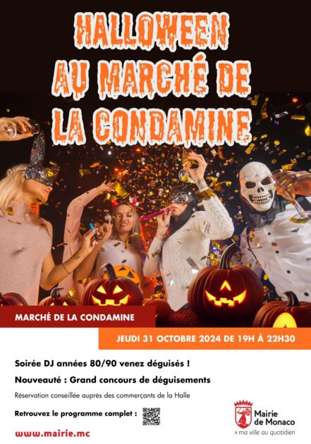 Animation - "Halloween au Marché de La Condamine" 1/2