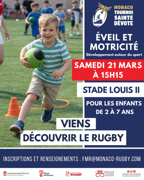 Animations rugby à l'occasion du Tournoi Sainte Dévote 1/1