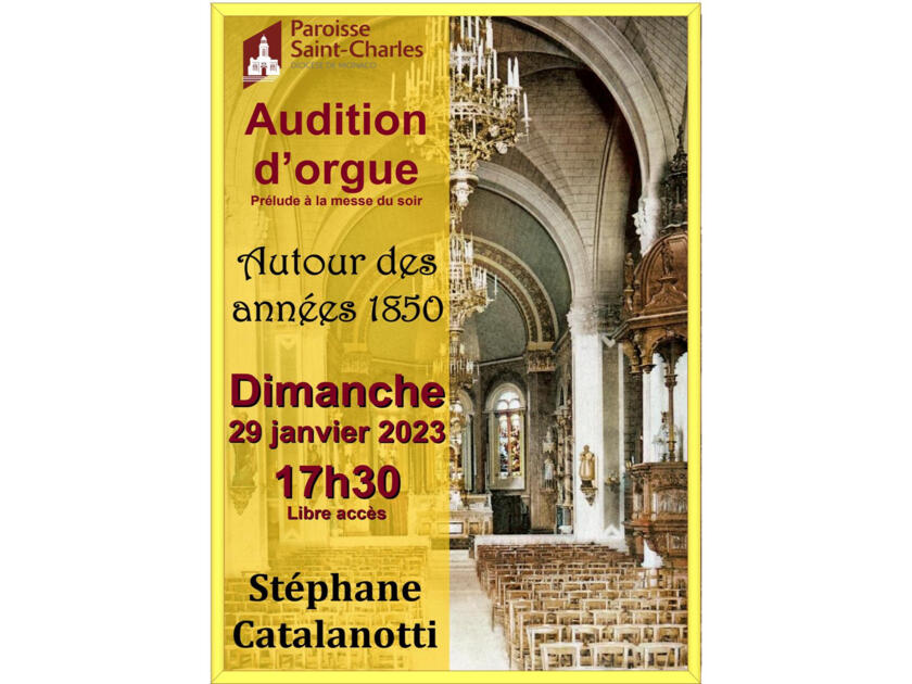 Audition d'Orgues Prélude à la messe. 1/1
