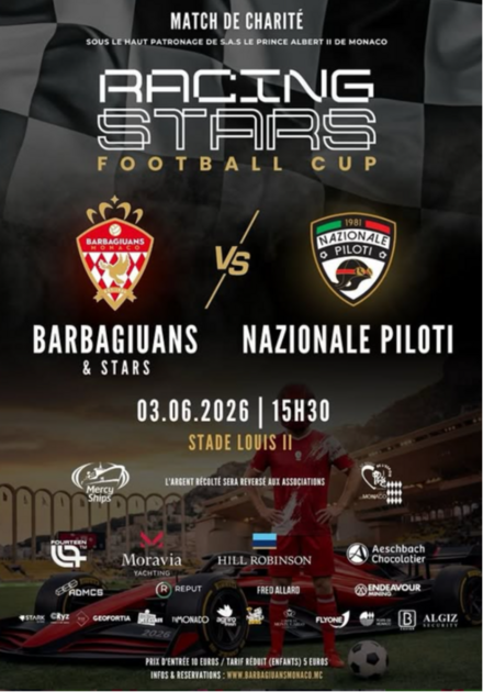 COUPE DE FOOTBALL STARS DES RACING — ÉDITION 2026 1/1