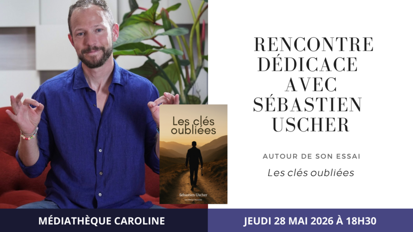 Rencontre dédicace avec Sébastien Uscher autour de son essai "Les clés oubliées" 1/1