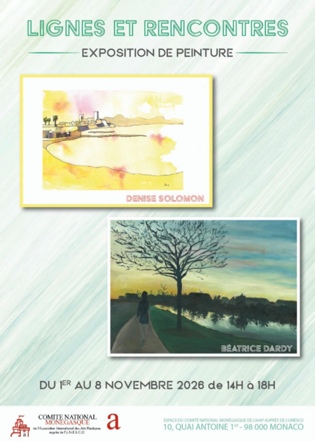 Exposition de peintures de Béatrice DARDY et Denise SOLOMON 1/2