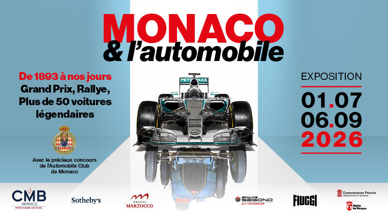 Exposition Monaco et l'automobile, de 1893 à nos jours 1/1