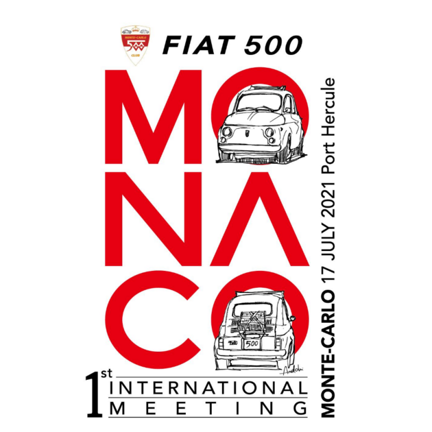 1° MONACO INTERNATIONAL MEETING FIAT 500 1/1