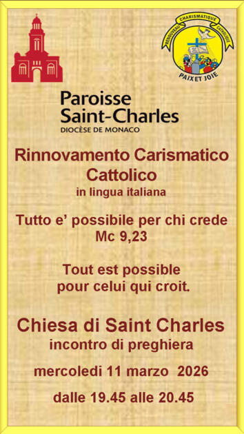 Rencontre Renouveau Charismatique 1/1