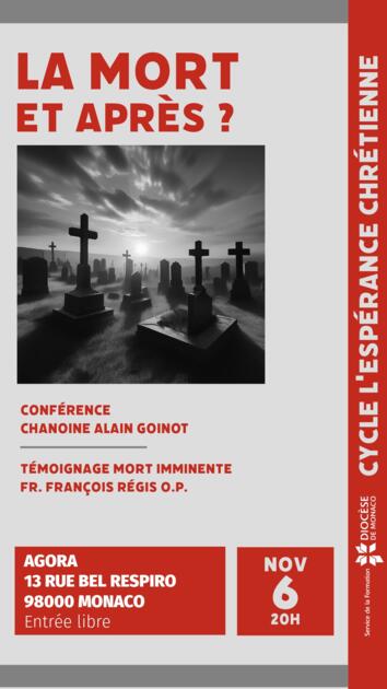 Conférence : "La mort et après ?..." 1/1