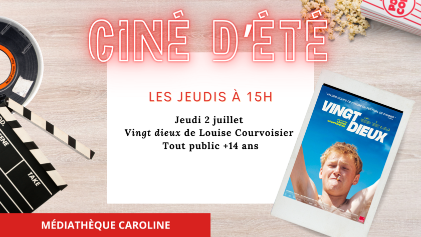 Ciné d'été - "Vingt dieux" de Louise Courvoisier (2024) 1/1