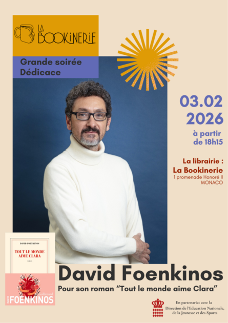 Dédicace de David Foenkinos 1/1
