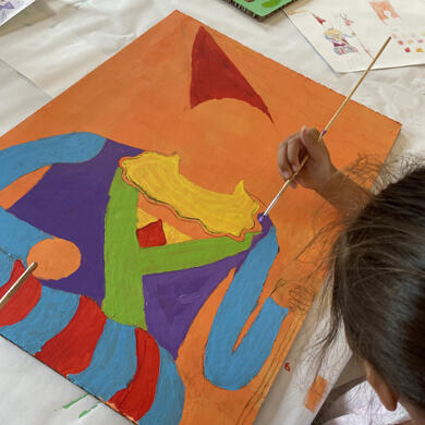 Atelier jeune public - Peinture magique 1/1