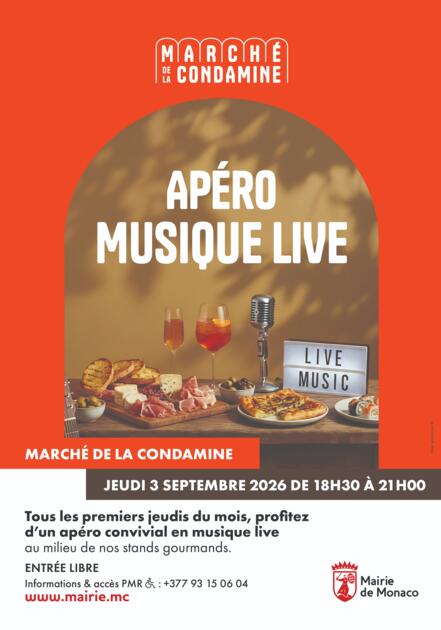 Apéro MUSIQUE LIVE 1/1