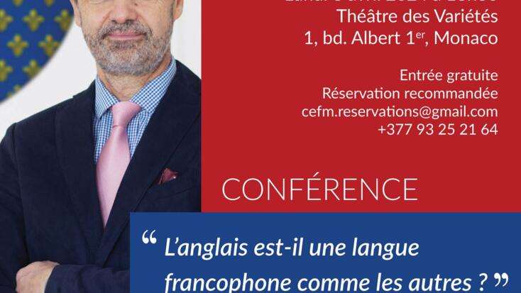 Lecture - "Is English just another Francophone language?"