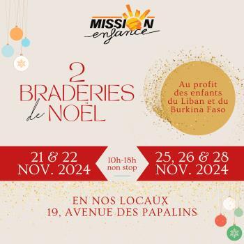 Braderie - "Mission Enfance"