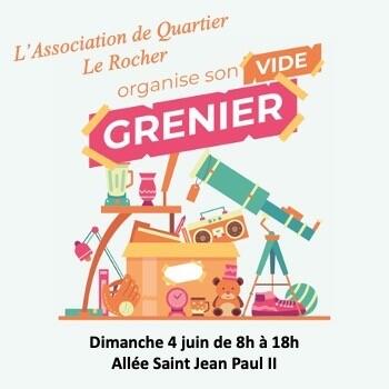 Association - "Vide Grenier du Rocher" jumble sale