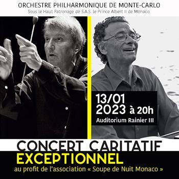Concerto di beneficienza a sostegno di "Soupe de Nuit Monaco"
