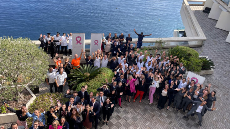 Ottobre Rosa al Fairmont Monte Carlo
