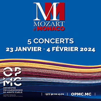 OPMC - "Concerto sinfonico - Mozart a Monaco"