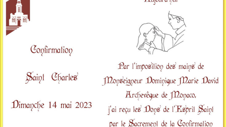 Sacrement de la Confirmation