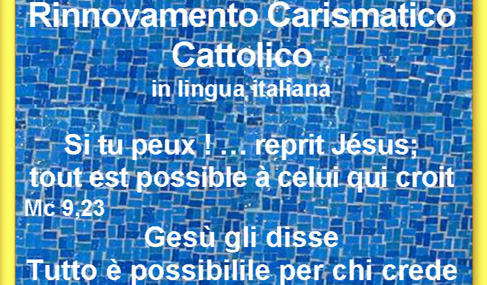 Rencontre Renouveau Charismatique
