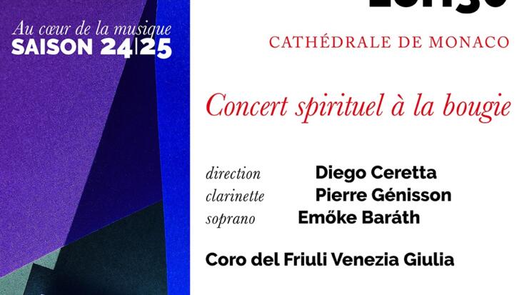 Concert spirituel à la bougie "Mozart à Monaco"