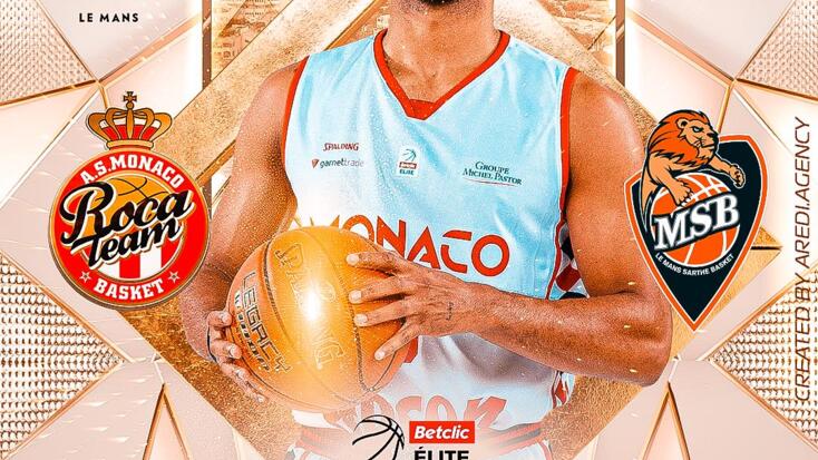 Betclic Elite Basketball - "AS Monaco - Bourg-en-Bresse"