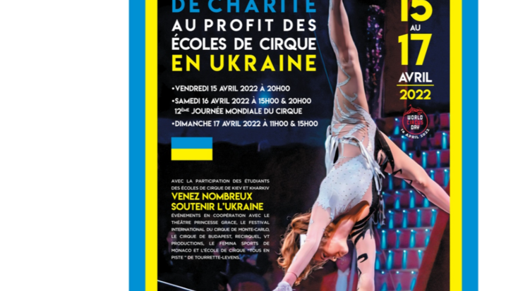 SPECTACLES DE CHARITE AU PROFIT DES ECOLES DE CIRQUE EN UKRAINE