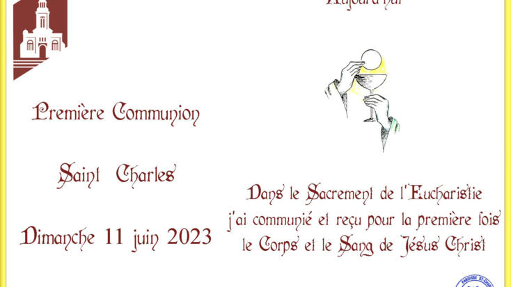 Sacrement de l'Eucharistie
