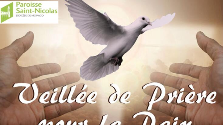 Veillée de prière pour la paix à Saint-Nicolas le vendredi 27 octobre 2023 de 17h30 à 19h15
