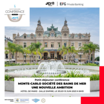Petit déjeuner Conférence «Monte-Carlo Société des Bains de Mer : une nouvelle ambition»