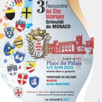 3e Rencontre des Sites Historiques Grimaldi de Monaco